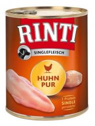 RINTI SINGLEFLEISCH mit Huhn für Hunde 6 x 800 g 