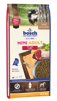 bosch Mini Adult mit Lamm, Reis für Hunde 15 kg 