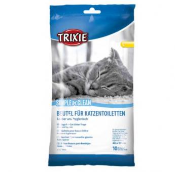 TRIXIE Simple'n'Clean Beutel für Katzentoiletten 59x46cm 10 Stk. 