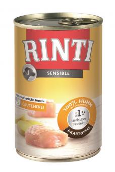 RINTI Sensible 12x400g Dose mit Huhn und Kartoffel 