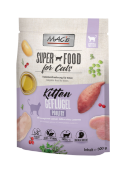 MAC's SUPER FOOD Kitten mit Geflügel 300 g 