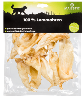 MAJESTIC Lammohren für Hunde 200 g 