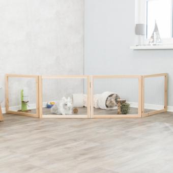 TRIXIE Freilaufgehege für den Innenbereich 60 x 240 x 50 cm 