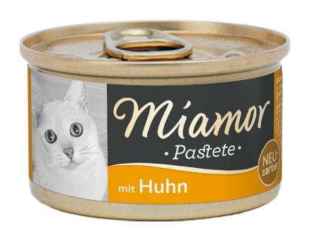 Miamor Pastete mit Huhn für Katzen 12 x 85 g 