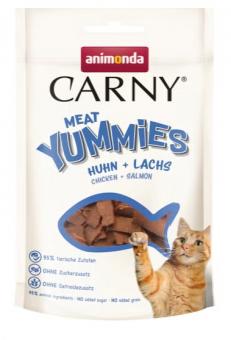 animonda Carny Adult Meat Yummies mit Huhn, Lachs 50 g 