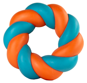 azoona® Hundespielzeug Twist Ring ca. 11cm 