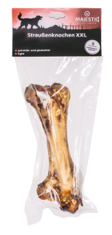 MAJESTIC Straußenknochen XXL für Hunde 