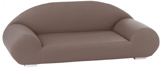 SILVIO DESIGN Hundesofa Mona 53x122x45cm in taupe 