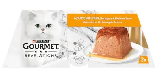 GOURMET Revelations Mousse mit Huhn für Katzen 2 x 57 g 