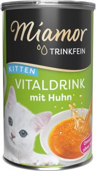 Miamor Trinkfein Kitten VITALDRINK mit Huhn 24 x 135 ml 