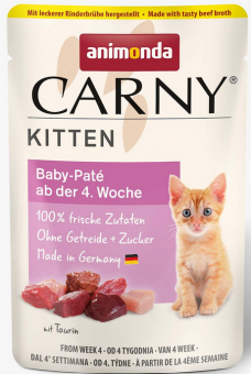 animonda CARNY Kitten Baby-Paté  12 x 85 g 