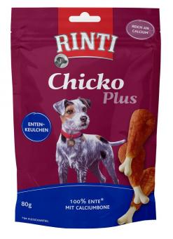 RINTI Chicko Plus Entenkeulchen für Hunde 80 g 