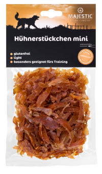 MAJESTIC Hühnerstückchen mini für Hunde 70 g 