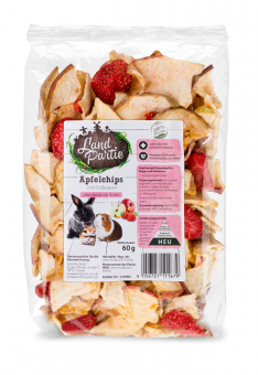 LandPartie Apfelchips mit Erdbeeren 60 g 