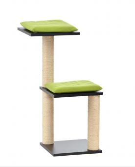 SILVIO DESIGN Kratzbaum Dara ca. 55 x 68 x 87 cm, grau-grün 