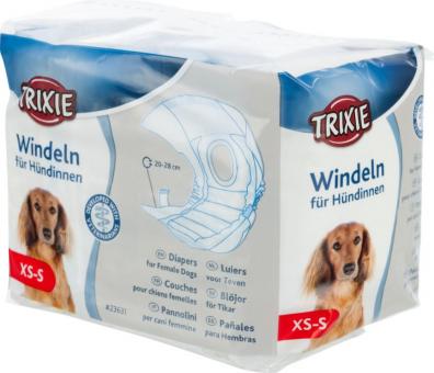 TRIXIE Windeln für Hündinnen Größe XS  -S 