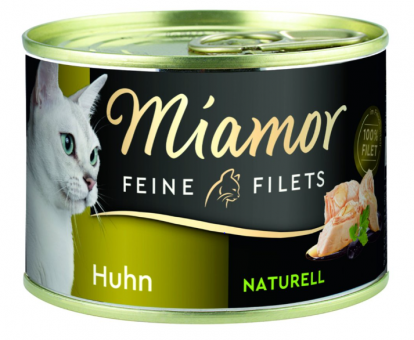 Miamor FEINE FILETS mit Huhn für Katzen 12 x 156 g 