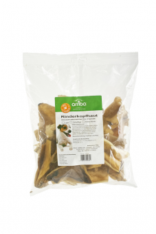arriba Rinderkopfhaut für Hunde 250 g 