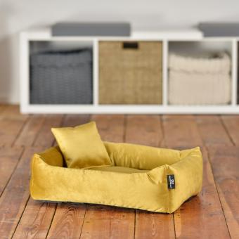 ROHRSCHNEIDER Kuschelsofa Gr. 2 ca. 70 x 49 x 15 cm, senf 