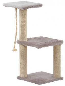 SILVIO DESIGN Kletterbaum Filou ca. 36 x 36 x 76 cm, grau-beige 