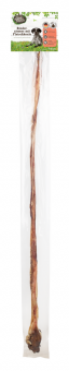 LandPartie Rinderziemer mit Fleischkeule für Hunde 70 cm 