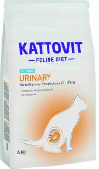 KATTOVIT Feline Diet Urinary mit Thunfisch für Katzen 4 kg 