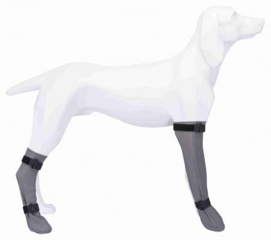 TRIXIE Schutzsocke Silikon für Hunde Größe M 