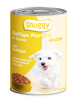 snuggy mit Geflügel für Hunde 10 x 415 g 