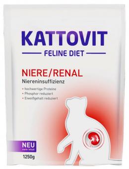 KATTOVIT Feline Diet Niere/Renal für Katzen 1,25 kg 