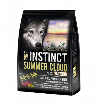 PURE INSTINCT SUMMER CLOUD mit Ente für Hunde 1 kg 