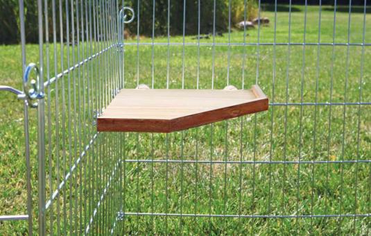 TRIXIE Unterstand und Plattform 28 x 28 cm 