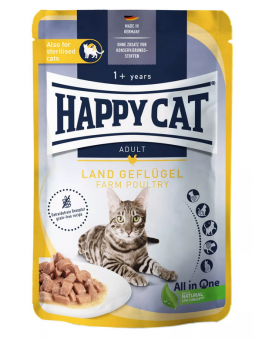 HAPPY CAT mit Land-Geflügel 20 x 85 g 