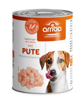 arriba SENIOR light mit Pute 6 x 800 g 
