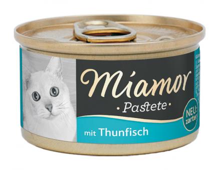 Miamor Pastete mit Thunfisch für Katzen 12 x 85 g 