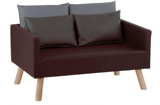 SILVIO DESIGN Hundesofa Daja 65x100x52cm in braun 