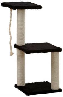 SILVIO DESIGN Kletterbaum Filou ca. 36 x 36 x 76 cm, schwarz 