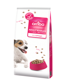 arriba Krokant mit Geflügel für Hunde 20 kg 