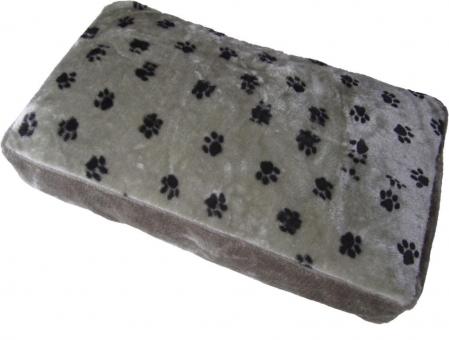 SILVIO DESIGN Hunde-Liegewiese Silvio Gr. XXL ca. 120 x 75 x 8 cm, grau 