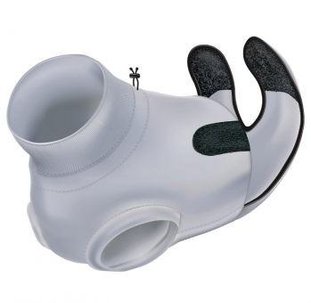 TRIXIE OP Body in S-M ca. 32 - 36 cm, grau 