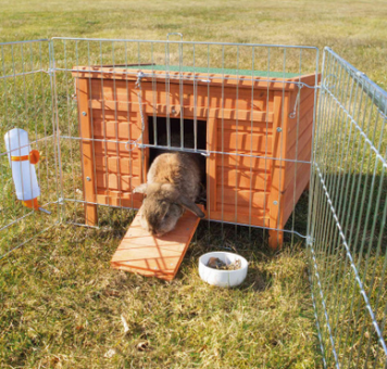 TRIXIE natura Kleintierhaus 60x47x50cm in Braun 