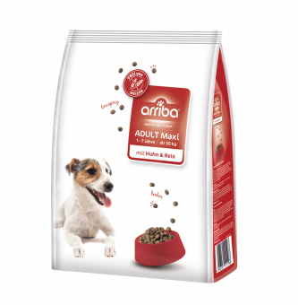 arriba mit Huhn, Reis für Hunde 3 kg 