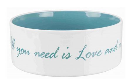 TRIXIE Honey und Hopper Keramiknapf 250 ml/ø 11 cm 