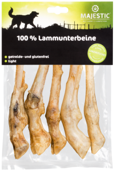 MAJESTIC Lammunterbeine für Hunde 350 g 
