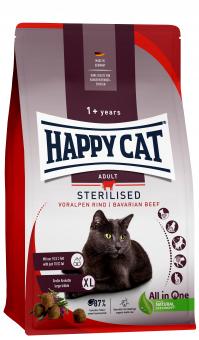 HAPPY CAT STERILISED mit Voralpen-Rind 4 kg 