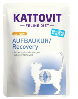 KATTOVIT Feline Diet Aufbaukur mit Huhn für Katzen 24 x 85 g 