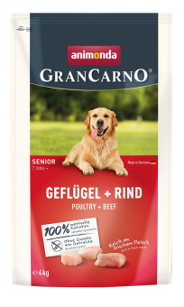 animonda GRANCARNO SENIOR  mit Geflügel, Rind 4 kg 
