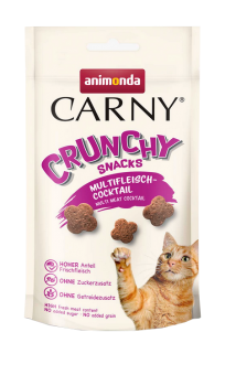 animonda CARNY CRUNCHY SNACKS mit Multifleischcocktail für Katzen 50 g 