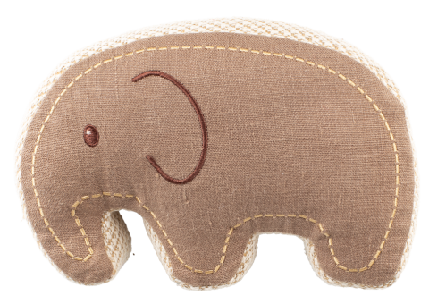 azoona® ECO Hunde-Spielzeug Elefant Lio ca. 17,6cm 
