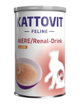 KATTOVIT FELINE NIERE/Renal-Drink mit Huhn für Katzen 12 x 135 ml 