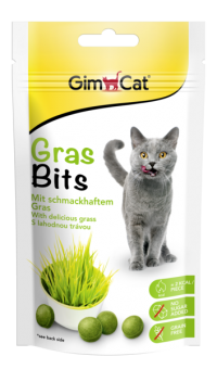 GimCat Gras Bits für Katzen 40 g 